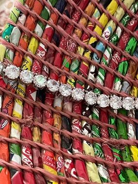 Crystal Tennis Bracelet - Clear Stones